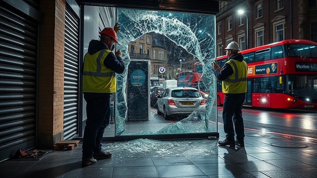 Emergency Shop Front Repair Wembley