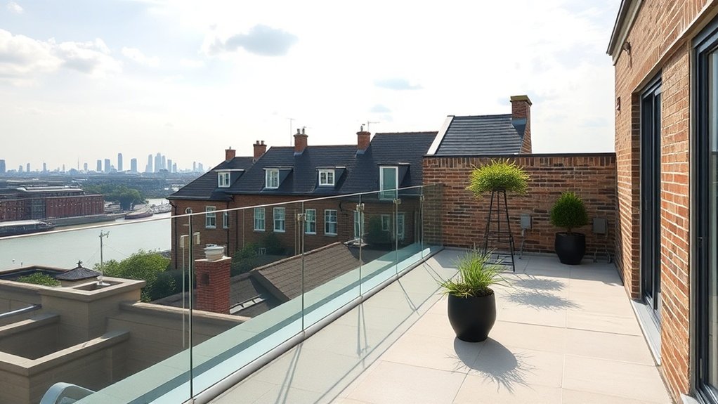 Frameless Glass Balustrades Wembley