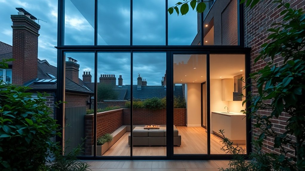 Glass Extension Walls Wembley