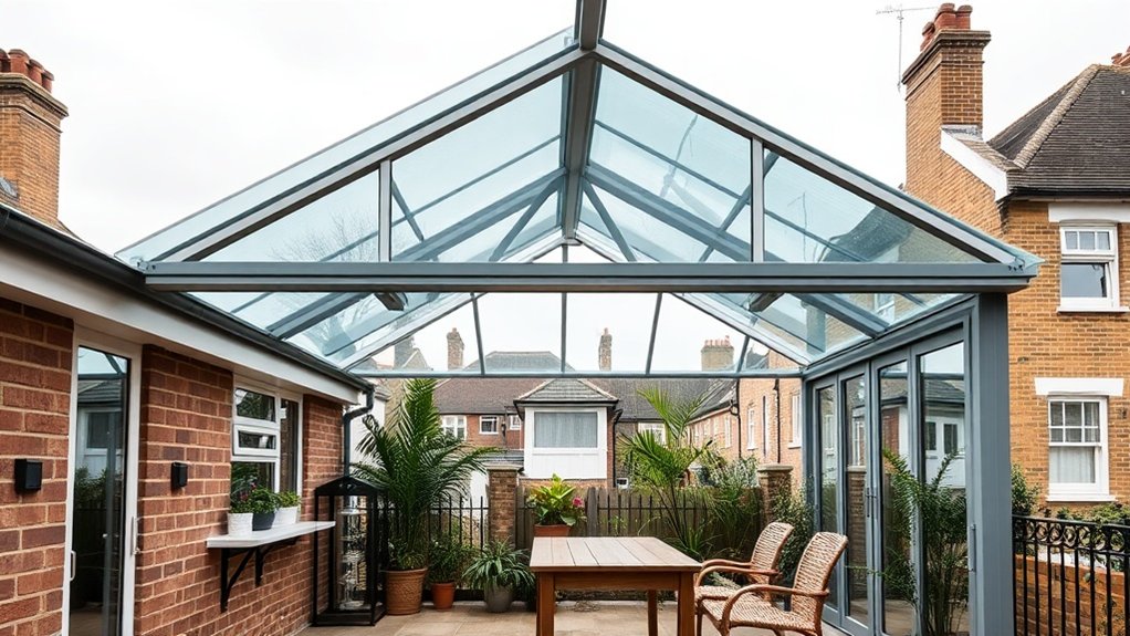 Lean-To Glazing Wembley