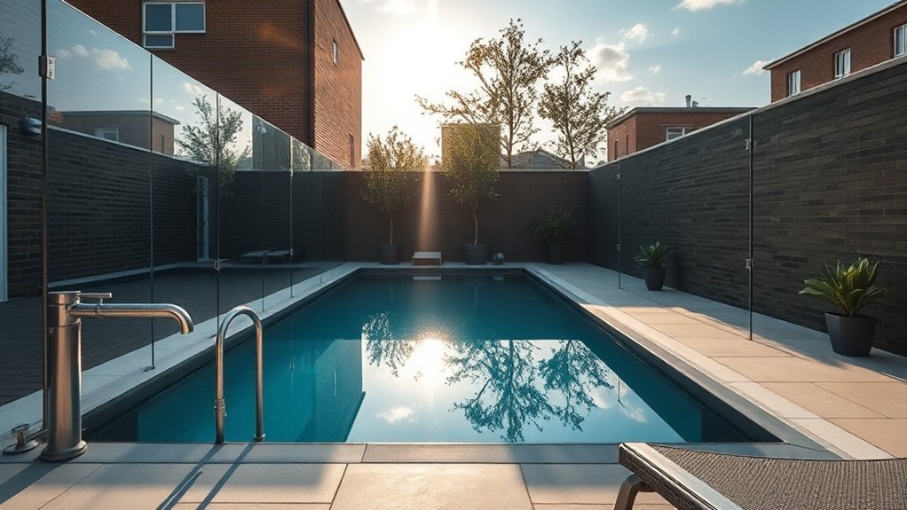 Pool Glass Fencing Wembley