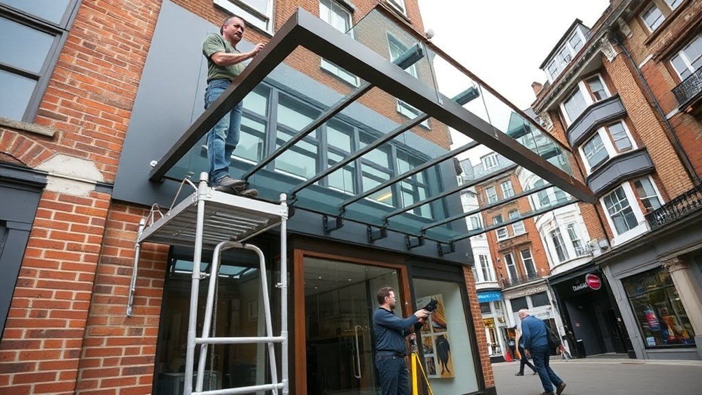 Shopfront Canopy Wembley