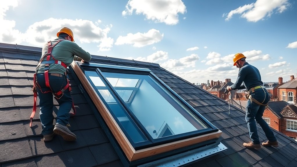 Skylight Installation Wembley Park