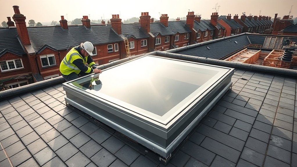 Skylight Installation Barn Hill