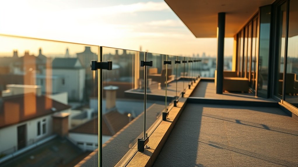 Terrace Glass Balustrades Wembley